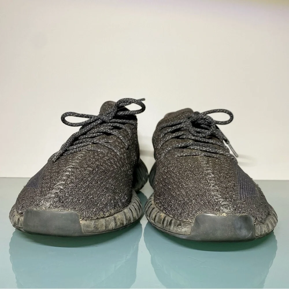 Reflective Adidas Black Men's Sneakers Size 10.5 - Picture 4 of 7